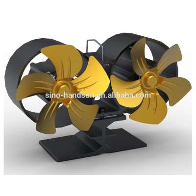 twin blade stove fan